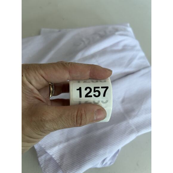 Hawes & Curtis Mens ST James Slim Fit Poplin Stripe Button Up Shirt Size 15.5-36 - Picture 9 of 9